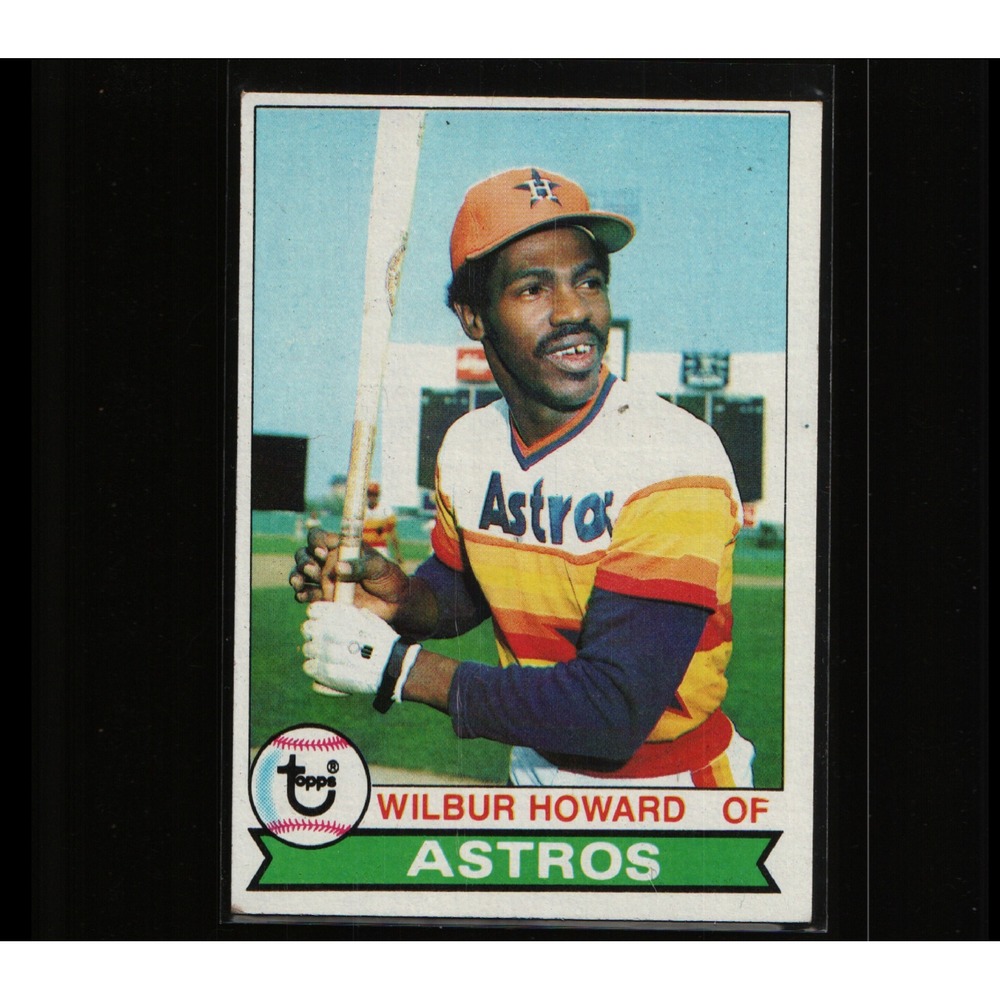 1979 Topps Baseball Card Wilbur Howard Houston Astros‎ #642